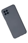 Samsung Galaxy M33 Kılıf Nano içi Kadife Silikon - Gri