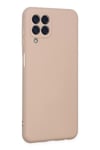 Samsung Galaxy M33 Kılıf Nano içi Kadife Silikon - Pudra