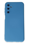 Samsung Galaxy M34 5G Kılıf Nano içi Kadife Silikon - Mavi