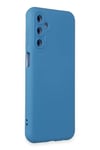 Samsung Galaxy M34 5G Kılıf Nano içi Kadife Silikon - Mavi