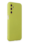 Samsung Galaxy M34 5G Kılıf Nano içi Kadife Silikon - Sarı