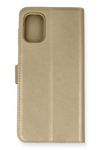 Samsung Galaxy M51 Trend S Plus Kapaklı Kılıf - Gold