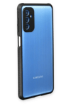Samsung Galaxy M52 5G Kılıf Miami Şeffaf Silikon - Siyah