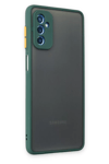 Samsung Galaxy M52 5G Kılıf Montreal Silikon Kapak - Yeşil