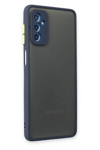 Samsung Galaxy M52 5G Kılıf Montreal Silikon Kapak - Lacivert