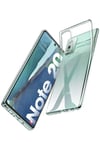 Samsung Galaxy Note 20 Kılıf Lüx Şeffaf Silikon