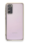 Samsung Galaxy S20 FE Kılıf Lensli Silikon - Gold