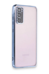 Samsung Galaxy S20 FE Kılıf Lensli Silikon - Açık Mavi