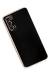 Samsung Galaxy S20 Kılıf Volet Silikon - Siyah