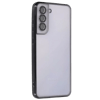 Samsung Galaxy S21 FE Kılıf Lensli Silikon - Siyah