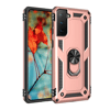 Samsung Galaxy S21 Kılıf Sofya Yüzüklü Silikon Kapak - Rose