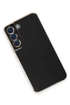 Samsung Galaxy S21 Kılıf Volet Silikon - Siyah