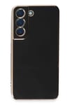 Samsung Galaxy S21 Kılıf Volet Silikon - Siyah
