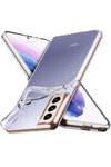 Samsung Galaxy S22 Plus Kılıf Lüx Şeffaf Silikon