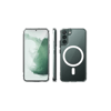 Samsung Galaxy S22 Plus Kılıf Magneticsafe Şeffaf Silikon - Şeffaf