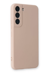 Samsung Galaxy S22 Plus Kılıf Nano içi Kadife Silikon - Pudra