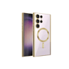 Samsung Galaxy S22 Ultra Kılıf Kross Magneticsafe Kapak - Gold