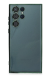 Samsung Galaxy S22 Ultra Kılıf Lensli Silikon - Yeşil