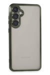Samsung Galaxy S23 FE Kılıf Lensli Silikon - Yeşil
