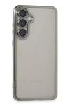 Samsung Galaxy S23 FE Kılıf Lensli Silikon - Gümüş