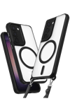 Samsung Galaxy S23 Kılıf Enka Magsafe Silikon Kılıf - Siyah