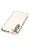 Samsung Galaxy S23 Kılıf Lensli Silikon - Gold