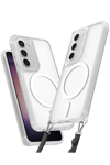 Samsung Galaxy S23 Plus Kılıf Enka Magsafe Silikon Kılıf - Şeffaf