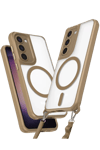 Samsung Galaxy S23 Plus Kılıf Enka Magsafe Silikon Kılıf - Desert