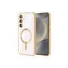 Samsung Galaxy S23 Plus Kılıf Kross Magneticsafe Kapak - Gold
