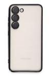 Samsung Galaxy S23 Plus Kılıf Lensli Silikon - Siyah