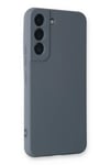 Samsung Galaxy S23 Plus Kılıf Nano içi Kadife Silikon - Gri