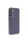 Samsung Galaxy S23 Plus Kılıf Volet Silikon - Mavi