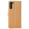 Samsung Galaxy S23 Plus Trend S Plus Kapaklı Kılıf - Gold