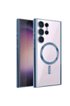 Samsung Galaxy S23 Ultra Kılıf Kross Magneticsafe Kapak - Sierra Blue