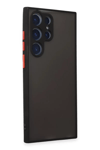 Samsung Galaxy S23 Ultra Kılıf Montreal Silikon Kapak - Siyah