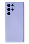 Samsung Galaxy S23 Ultra Kılıf Nano içi Kadife Silikon - Lila