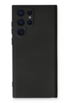Samsung Galaxy S23 Ultra Kılıf Nano içi Kadife Silikon - Siyah