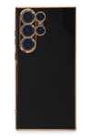 Samsung Galaxy S23 Ultra Kılıf Volet Silikon - Siyah