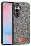 Samsung Galaxy S24 FE Bright Simli Kapak - Gold