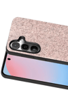 Samsung Galaxy S24 FE Bright Simli Kapak - Pembe