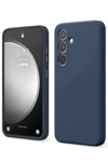 Samsung Galaxy S24 FE Kılıf First Silikon - Lacivert