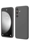 Samsung Galaxy S24 FE Kılıf First Silikon - Gri