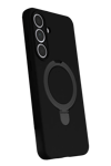 Samsung Galaxy S24 FE Regal Magsafe Standlı Kapak - Siyah