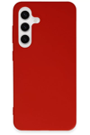 Samsung Galaxy S24 Kılıf First Silikon - Kırmızı