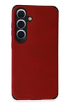 Samsung Galaxy S24 Kılıf Loop Deri Silikon - Kırmızı