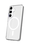 Samsung Galaxy S24 Kılıf Magneticsafe Şeffaf Silikon - Şeffaf