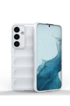 Samsung Galaxy S24 Kılıf Optimum Silikon - Krem