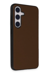 Samsung Galaxy S24 Kılıf Taft Kapak - Kahverengi