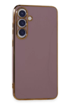 Samsung Galaxy S24 Kılıf Volet Silikon - Mor