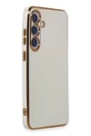 Samsung Galaxy S24 Kılıf Volet Silikon - Beyaz